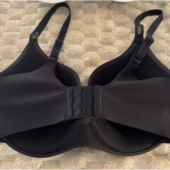 Maidenform 2 Comfort T Shirt Bra’s Underwire White/Black 36DD - Picture 3 of 10